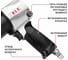 Гайковерт ударный пневматический P.I.T. (90PSI, 7000 об/мин, 680Нм, 120л/мин) PAW700-A 3