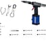 Заклепочник пневмогидравлический для гаечных заклепок Time-proof (М3-М8) M2308X 7