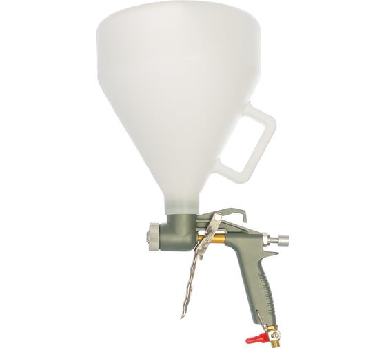 Краскопульт грунтовочный Pegas pneumatic (4,6,8мм 3,5-5,атм, нейлоновый бак 2701Н