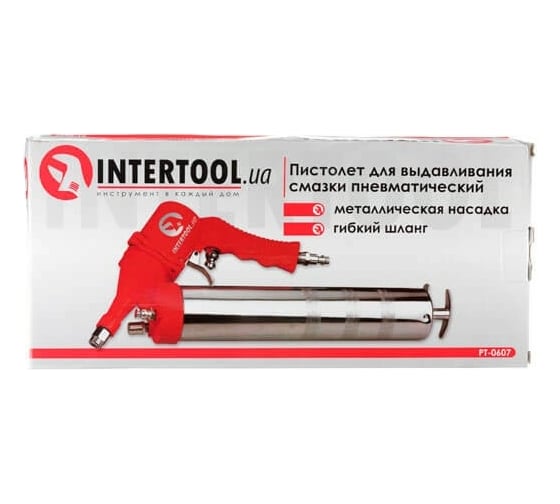 Пневматический пистолет для выдавливания смазки INTERTOOL PT-0607