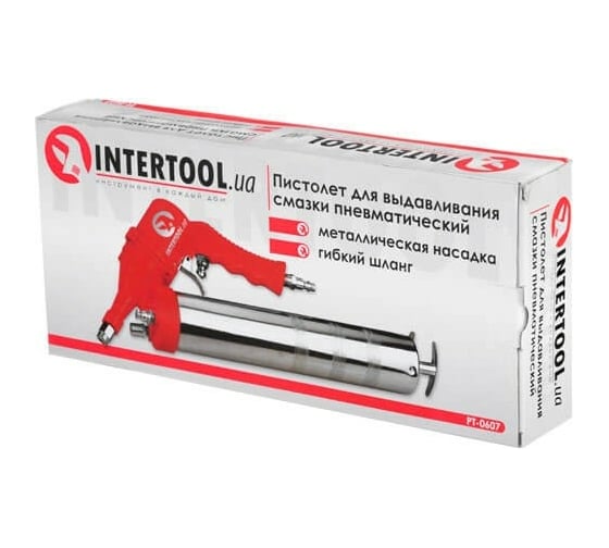 Пневматический пистолет для выдавливания смазки INTERTOOL PT-0607