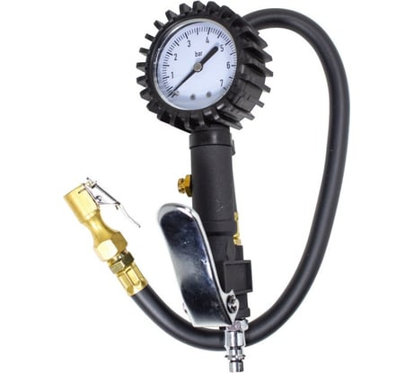 Пистолет для подкачки шин с аналоговым манометром и шлангом Forsage Profi F-STG-4 50640