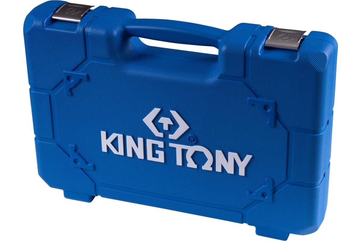  пневмоинструмента KING TONY 1/2 с принадлежностями, 15 предметов .
