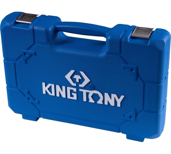 Набор пневмоинструмента KING TONY 1/2 с принадлежностями, 15 предметов 44803AMP