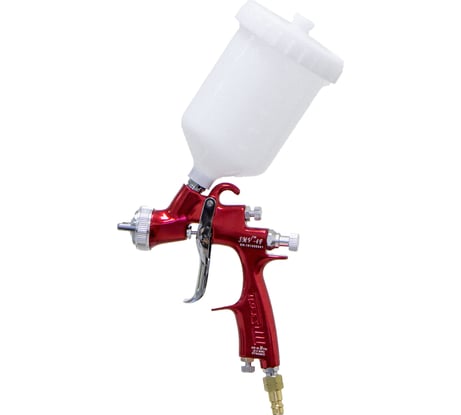 Окрасочный пистолет с верхним пластиковым бачком 0.6л RADEX Star SМV-4F SMV-4F-202G