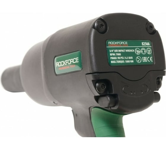 Ударный пневмогайковерт Rockforce 3/4'' DR с реверсом и регулировкой усилия RF-82566(48142)