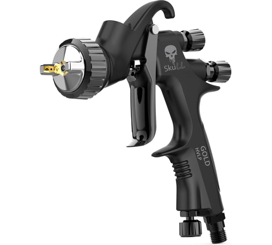 Краскопульт RADEX SKULL GOLD Spray gun RRP 10114