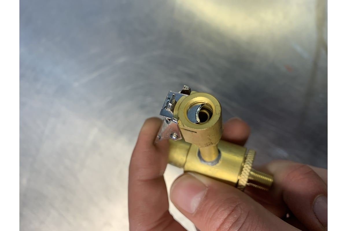 Латунный аспиратор для откачки воздуха из камеры HQ-mech 6 мм ...