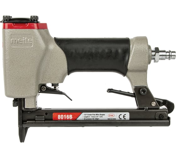 Скобозабивной обивочный пневмоинструмент MEITE 8016B (L6-16, d0.95x0.65 -21Ga, H 12.8 мм), шт GBA33B00303
