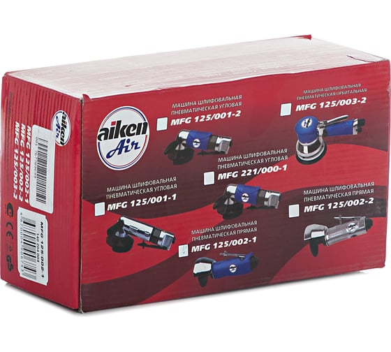 Прямая отрезная пневмошлифмашина AIKEN MFG 125/002-1 140204004