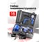 Набор инструментов пневматических с аксессуарами 15пр. Rockforce RF-RP7811-15 RF-RP7811-15(50377) 2
