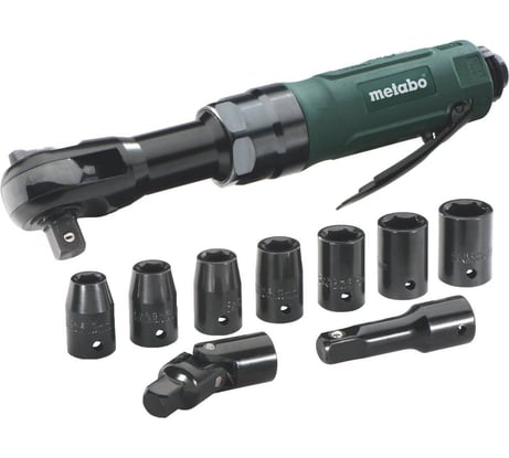 Пневмогайковерт Metabo DRS 68 Set 1/2" + 7 головок 604119500