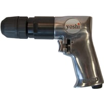 Пневмодрель с быстрозажимным патроном Yoshi 10 мм D817 KL 10 мм МБ000011581