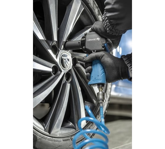 Пневматический ударный гайковерт HOEGERT TECHNIK 1/2", 1500 нм HT4R623