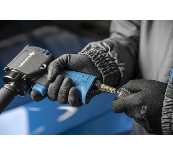 Пневматический ударный гайковерт HOEGERT TECHNIK 1/2", 1500 нм HT4R623