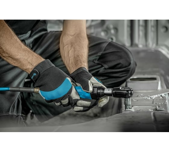 Пневматическая трещотка HOEGERT TECHNIK 1/2", 61 Нм HT4R630