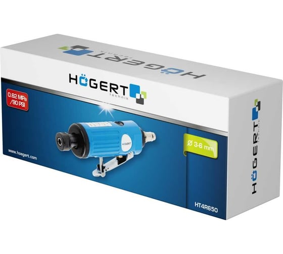 Пневматическая шлифовальная машина HOEGERT TECHNIK 173 мм HT4R650