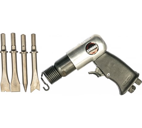 Пневмомолоток SUMAKE + 4 зубила ST-2310/H 7359