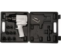 Пневматический гайковерт Rossvik 1/2", 720 Hм, с набором головок RT-5270K