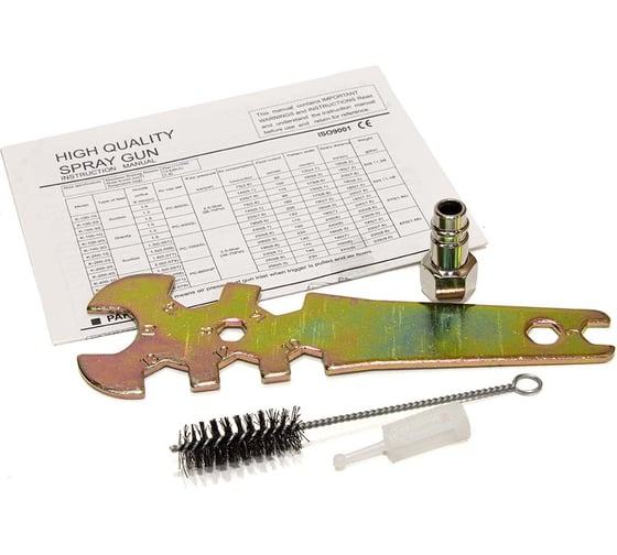 Краскопульт PI TOOLS МР-400 ф2.0мм, верхний бачок 3056