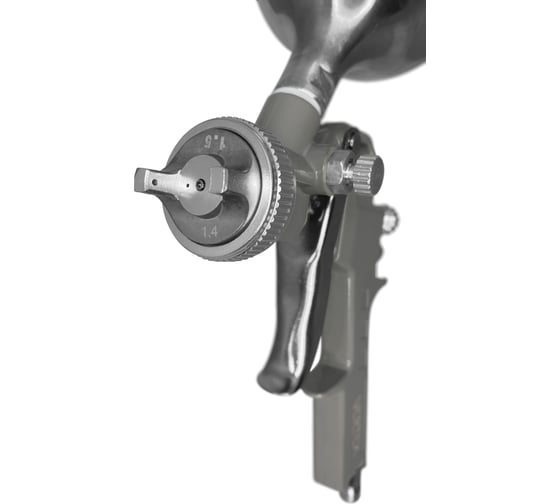 Краскораспылитель с металлическим бачком vertextools 0019-02