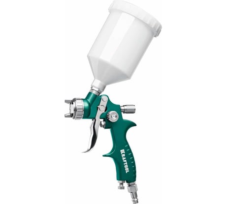 Пневматический краскопульт c верхним бачком KRAFTOOL AirFlat LVLP 06524-1.4