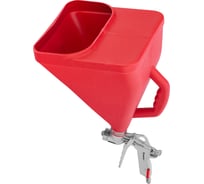 Картушный пистолет для штукатурки MATRIX 9.5 л, сопла 4, 6 и 8 мм 57351