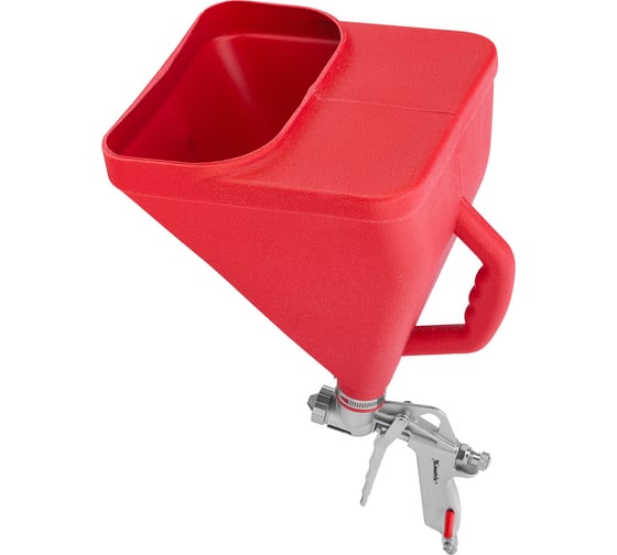 Картушный пистолет для штукатурки MATRIX 9.5 л, сопла 4, 6 и 8 мм 57351 1