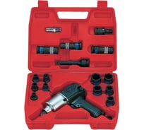 Пневматический ударный гайковерт с комплектом головок (21 предмет) KING TONY 44116MP