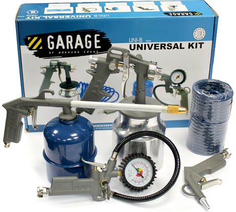 Набор окрасочного инструмента GARAGE UNIVERSAL UNI-B байонет 8085300