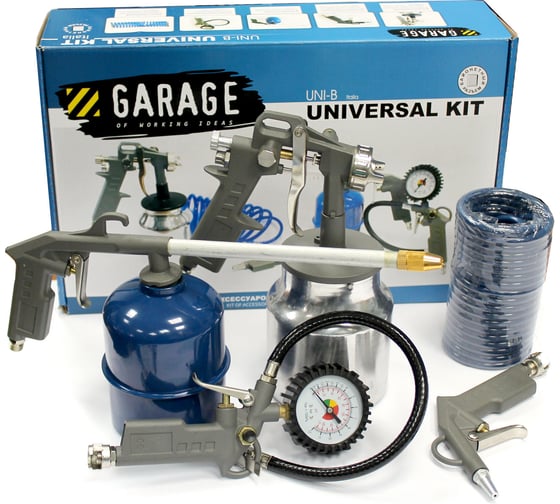 Набор окрасочного инструмента GARAGE UNIVERSAL UNI-B байонет 8085300 1