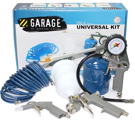 Набор окрасочного инструмента GARAGE UNIVERSAL UNI-A байонет 8085320