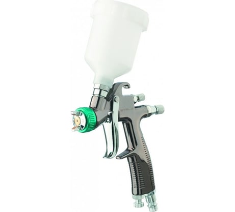 Краскораспылитель STELS AG 970 LVLP профессиональный, гравитационного типа, сопло 0.8 мм 57369