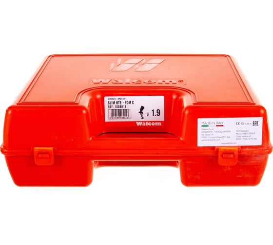 Краскораспылитель WALMEC Walcom SLIM S HTE сопло 1.9, верхний бачок пластик 0.68 л 1006819