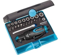 Пневматическая мини-трещотка и набор аксессуаров HAZET 9020P-2/24