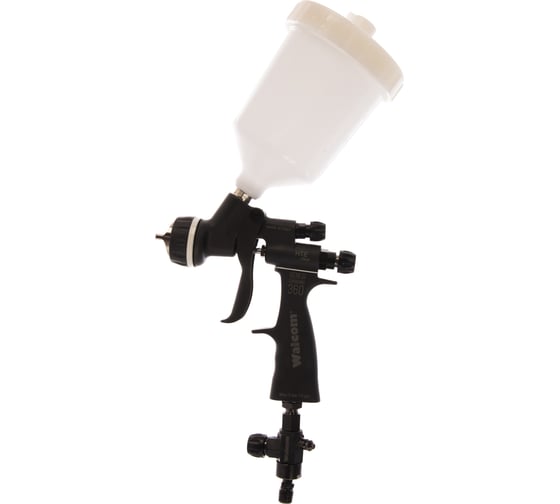 Краскопульт с верхним бачком WALMEC Genesi CARBONIO 360 HTE CLEAR 963014