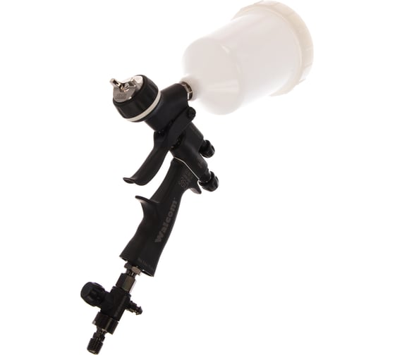 Краскопульт с верхним бачком WALMEC Genesi CARBONIO 360 HTE CLEAR 963014
