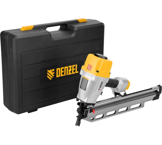 Пневматический нейлер Denzel pn2190 для гвоздей sn21 от 50 до 90 мм 57429