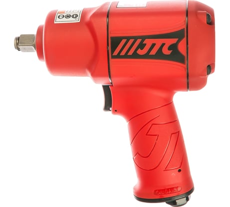 Пневмогайковерт ударный JTC 1/2", 90-120 PSI, 8500 об/мин, 7657 489878