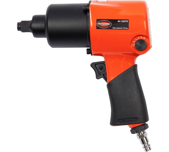 Пневмогайковерт AV Steel 1/2"dr. 912Нм 2,3кг Twin hammer AV-720570