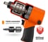 Пневмогайковерт AV Steel 1/2"dr. 912Нм 2,3кг Twin hammer AV-720570 3