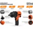 Пневмогайковерт AV Steel 1/2"dr. 912Нм 2,3кг Twin hammer AV-720570 6