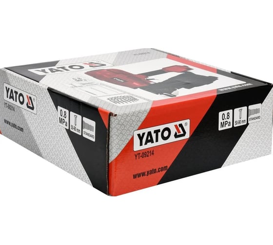 Пневматический гвоздезабивной пистолет YATO 50-90 мм YT-09214