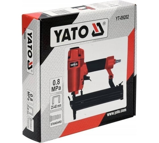 Пневматический степлер YATO 25-40 мм YT-09202