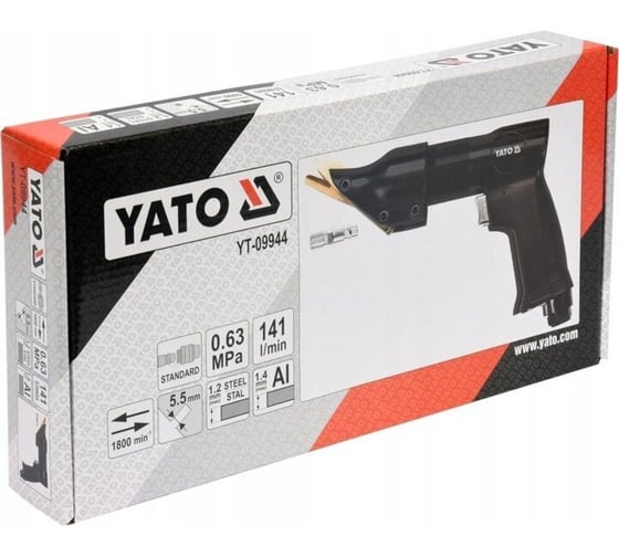 Пневматические угловые ножницы YATO YT-09944