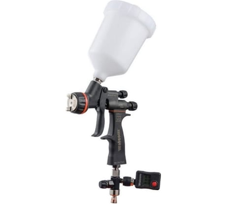 Краскораспылитель WALCOM GENESI CARBONIO EVO 360 HTE BASE MAORI, 0,68 л, сопло 1.3 мм 973013EBM