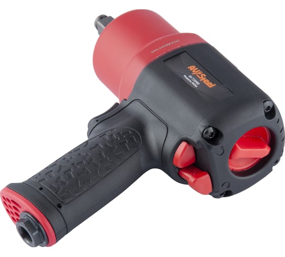 Пневмогайковерт AV Steel  1/2"dr. 1310Нм композитный 2,0кг Twin hammer AV-720980