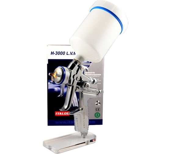 Окрасочный пистолет с воздушной головой AUARITA H-3000-LVMP-13