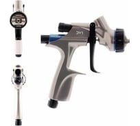 Краскораспылитель DeVILBISS DV1 GRAVITY GUN ONLY KIT, гибридная голова, 1.3 мм DV1-U-000-13-B+