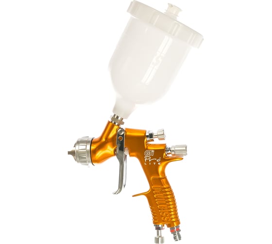 Облегченный краскораспылитель с соплом 1.2 мм DeVILBISS GTiPRO LITE PROL-T110-12